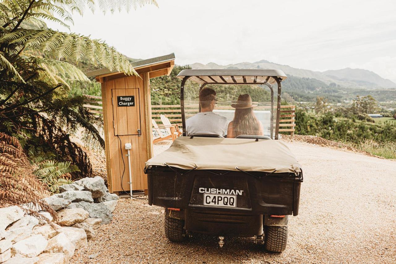 Drift Off Grid Luxury Eco Glamping 호텔 Tarakohe 외부 사진